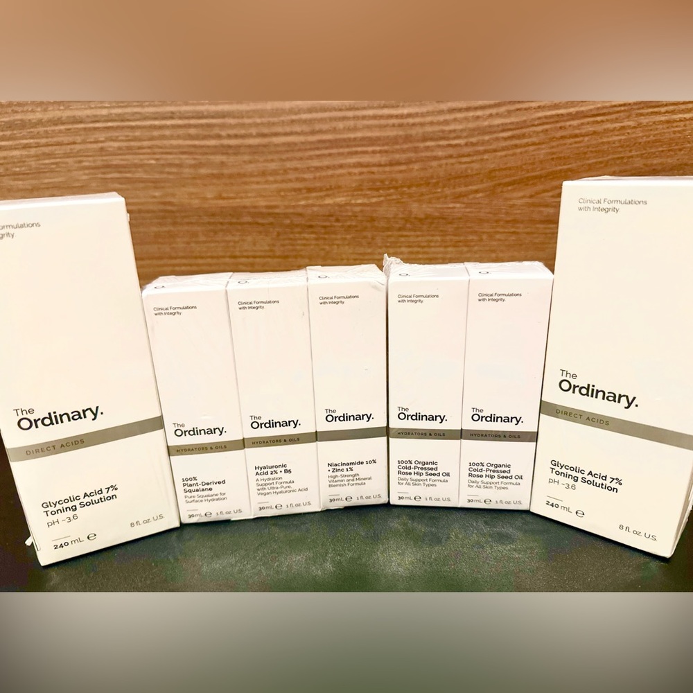 NEW - 7 x THE ORDINARY SET OF 7 - BUNDLE DEAL 7 BOTTLES
